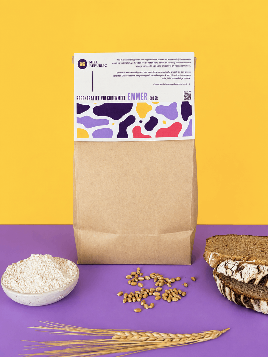 Emmer wholemeal T150 500gr