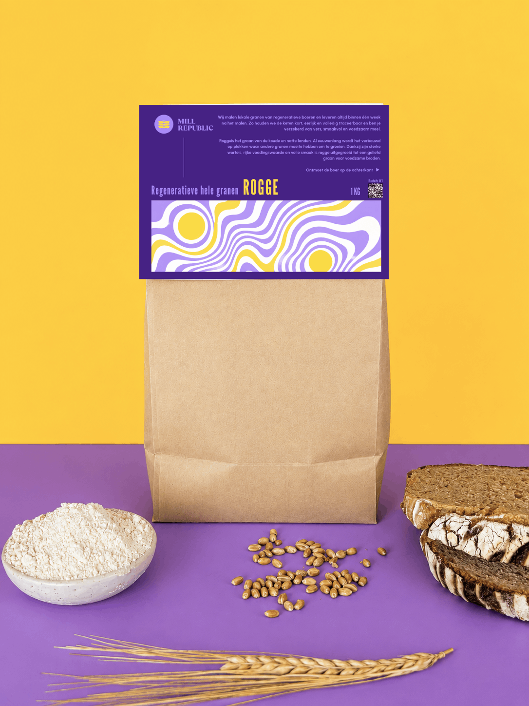 Rye whole grain 500 gr.