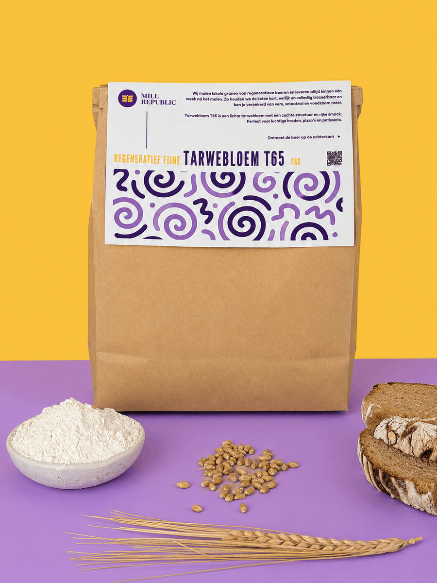 Wheat T65 flour 1kg